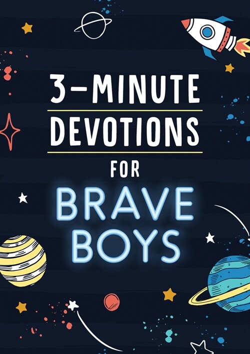 3-Minute Devotions for Brave Boys (Paperback)