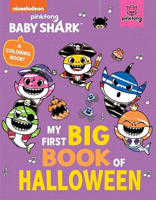 Baby Shark: My First Big Book of Halloween (Paperback)