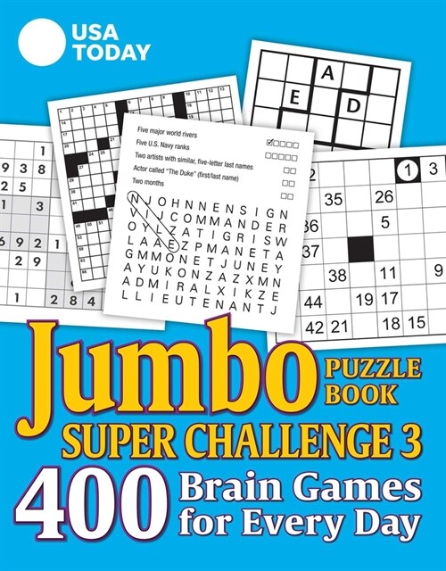 USA Today Jumbo Puzzle Book Super Challenge 3 (Paperback)