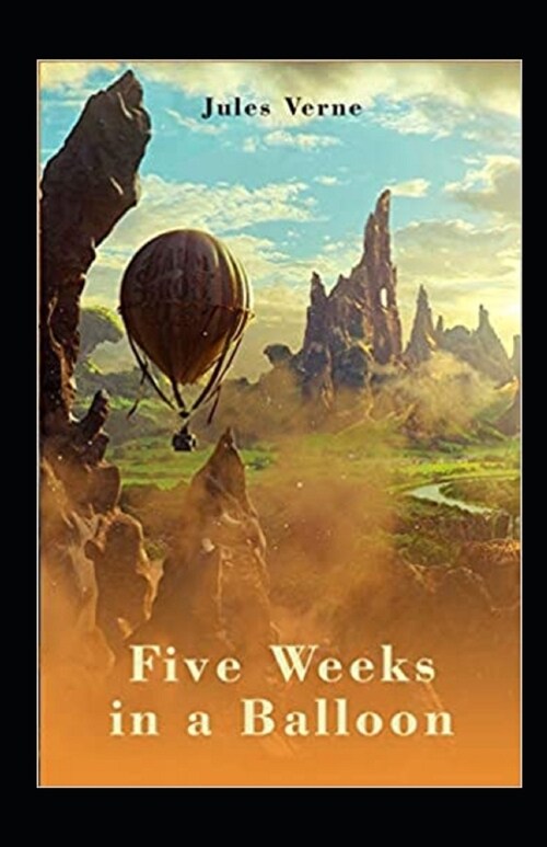 Five Weeks in a Balloonillustrated (Paperback)