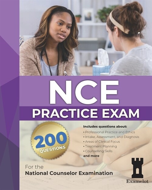 NCE (National Counselor Examination) Practice Exam (Paperback)