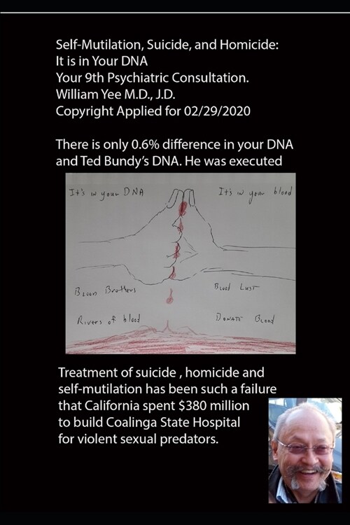 Self-Mutilation, Suicide, and Homicide: It is in Your DNA Your 9th Psychiatric Consultation. (Paperback)