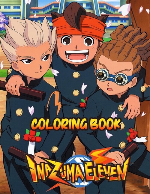Inazuma Eleven Coloring Book (Paperback)