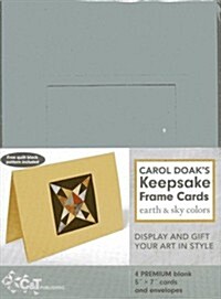 Carol Doaks Keepsake Frame Cards: Earth & Sky Colors (Other)