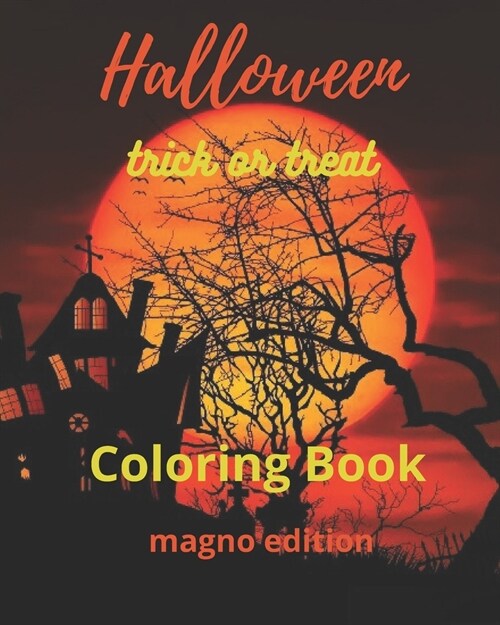 Halloween Trick or Treat Coloring Book (Paperback)
