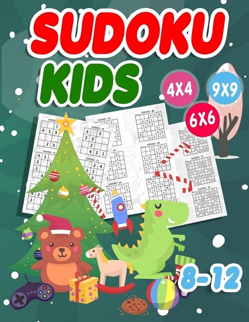 Sudoku Kids 8-12: 270 Sudokus f? intelligente Kinder von 4-12Jahren - Mit Anleitungen, Profi-Tipps und L?ungen - Gro?ruck (Paperback)