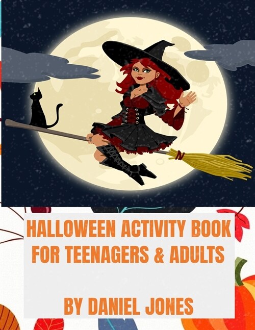 Halloween activity Book for Teenagers and Adults (Paperback)