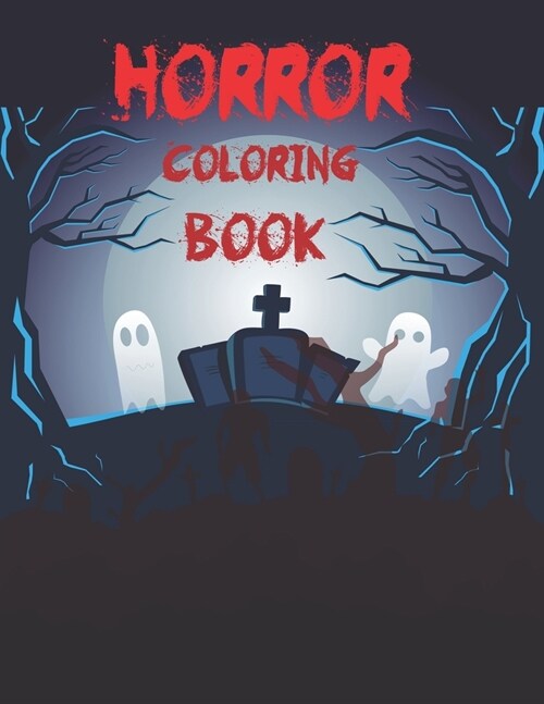 Horror Coloring Book: American Horror Story Coloring Book (Paperback)