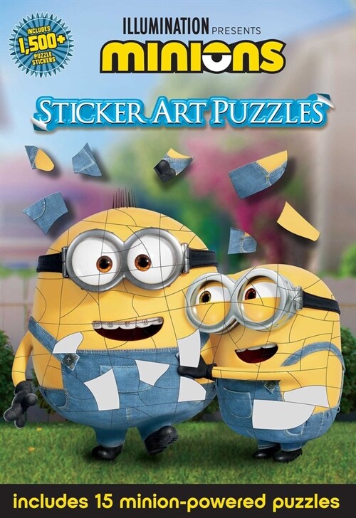 Minions: Sticker Art Puzzles (Paperback)