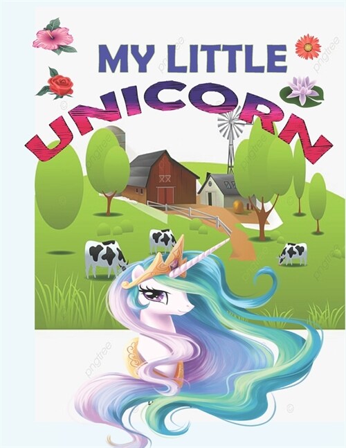 my little unicorn: a coloring book for children (Paperback)