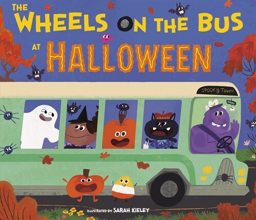 The Wheels on the Bus at Halloween (Library Binding)