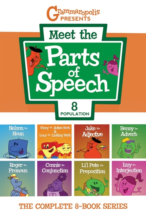 Meet the Parts of Speech: The Complete Series (Paperback)