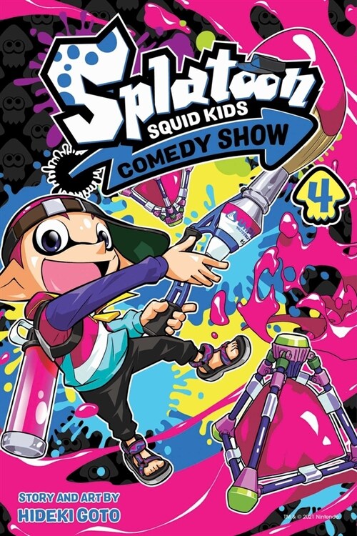 Splatoon: Squid Kids Comedy Show, Vol. 4 (Paperback)