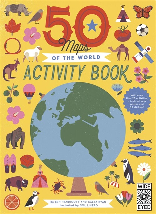 50 Maps of the World Activity Book (Paperback)