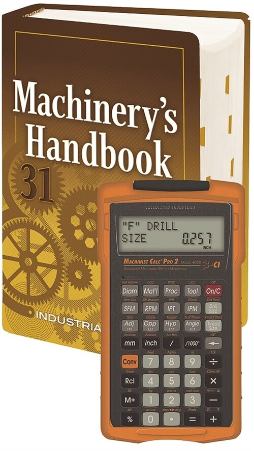 Machinerys Handbook & Calc Pro 2 Combo: Toolbox (Hardcover, 31, Thirty-First)