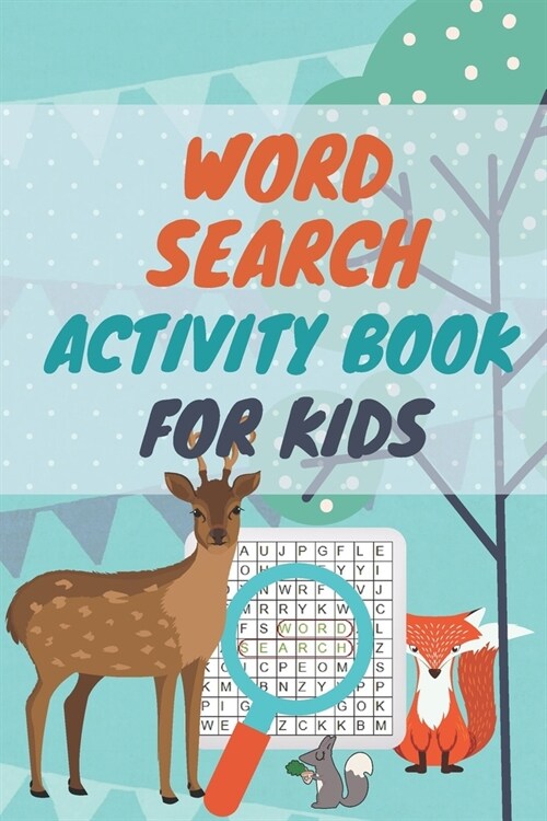 Activity Book for kids - WORD SEARCH: Word search book for kids 6 year old (Paperback)