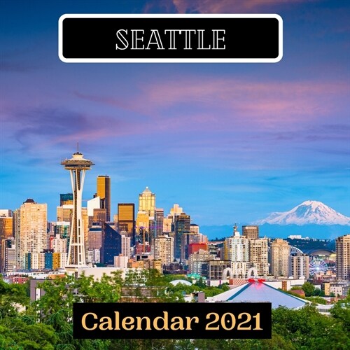 Seattle Calendar 2021 (Paperback)
