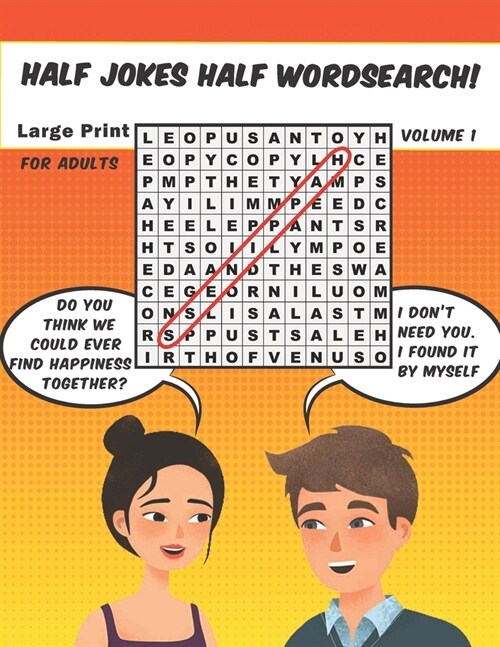 Half Jokes Half Wordsearch (Paperback)