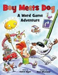 Boy Meets Dog: A Word Game Adventure (Hardcover)