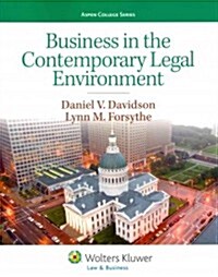 Business in the Contemporary Legal Environment (Paperback)