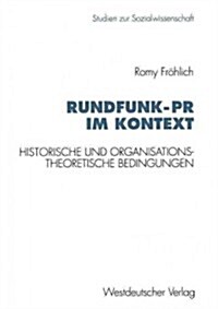 Rundfunk-PR im kontext (Paperback)