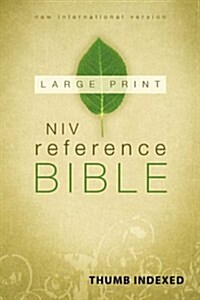 Large Print Reference Bible-NIV (Hardcover)