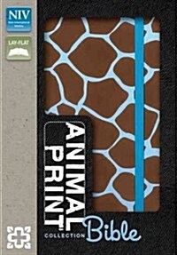 Animal-Print Collection Bible-NIV-Elastic Strap Closure (Imitation Leather)