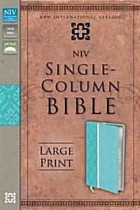 Single-Column Bible Large Print Bible-NIV (Imitation Leather)