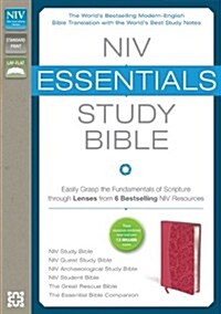 Essentials Study Bible-NIV: Easily Grasp the Fundamentals of Scripture Through Lenses from 6 Bestselling NIV Resources (Imitation Leather)