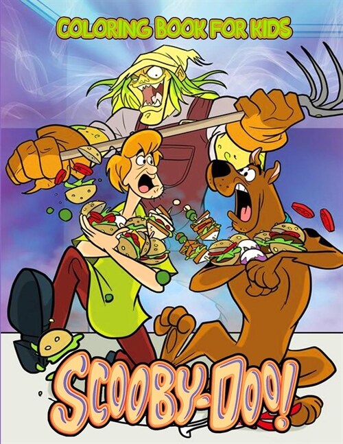 Scooby Doo Coloring Book for kids (Paperback)