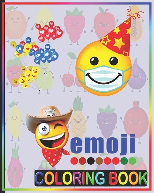 Emoji Coloring Book: A Big Coloring Activity Book with 100 Fun Emoji Coloring Pages for Kids, Boys and Girls (Perfect Gift for Emoji Lovers (Paperback)