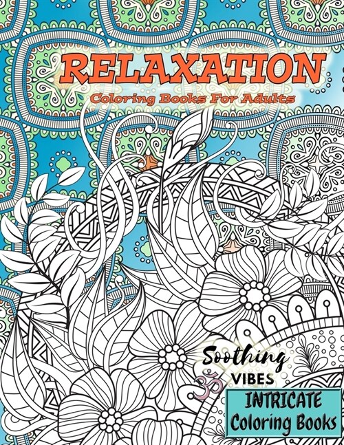 알라딘 INTRICATE COLORING Books RELAXATION Coloring Books For Adults