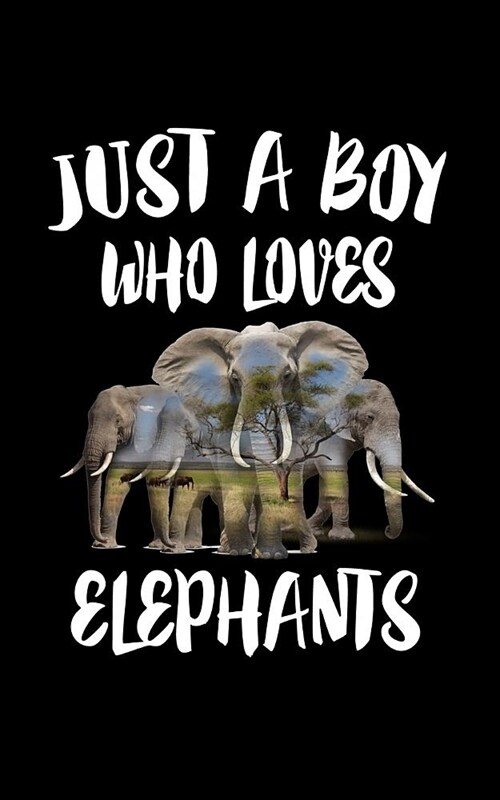 Just A Boy Who Loves Elephants: Animal Nature Collection (Paperback)