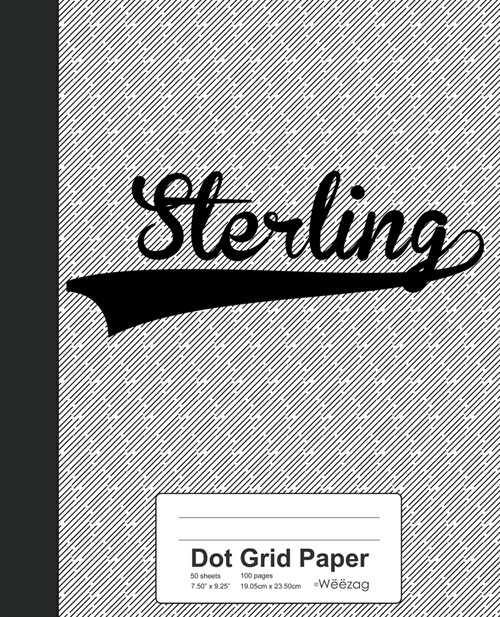 Dot Grid Paper: STERLING Notebook (Paperback)