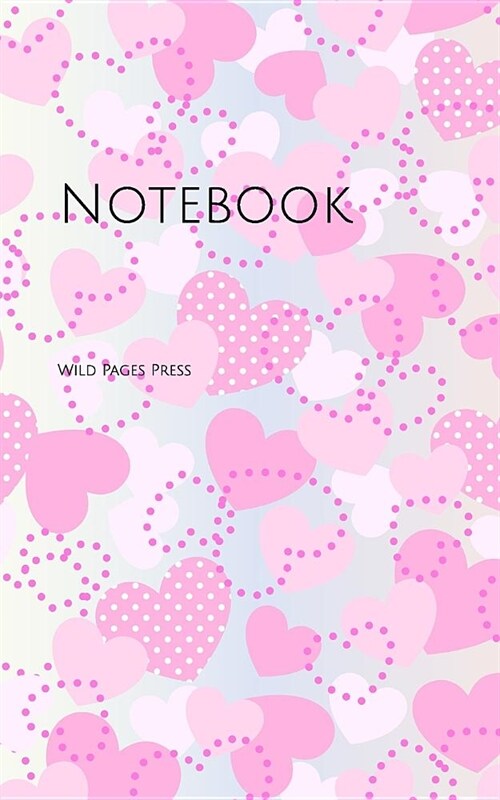 Notebook: Valentine Hearts Bokeh Pink Love Heart (Paperback)