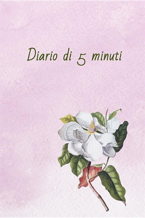 Diario Di 5 Minuti: Quaderno - Per I Miei Pensieri: Il Diario Diario Speciale Registrato - Quaderno - Schizzi - Libro Bianco (Paperback)