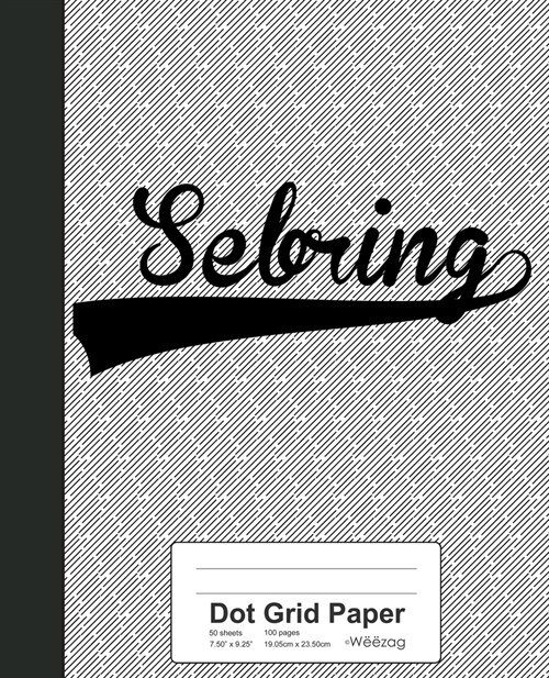 Dot Grid Paper: SEBRING Notebook (Paperback)
