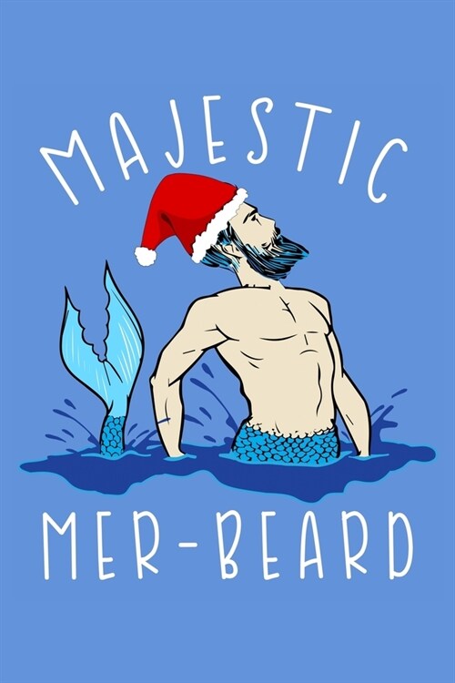 Majestic Mer Beard: Notebook Wide Rule (Paperback)