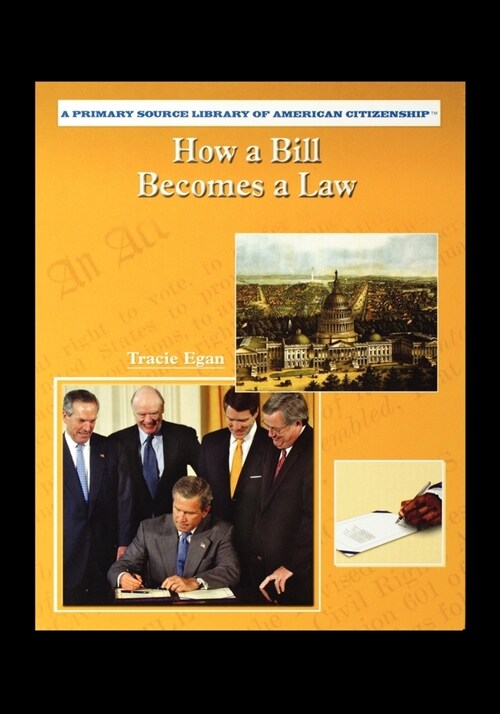 How A Bill Becomes A Law (Paperback)