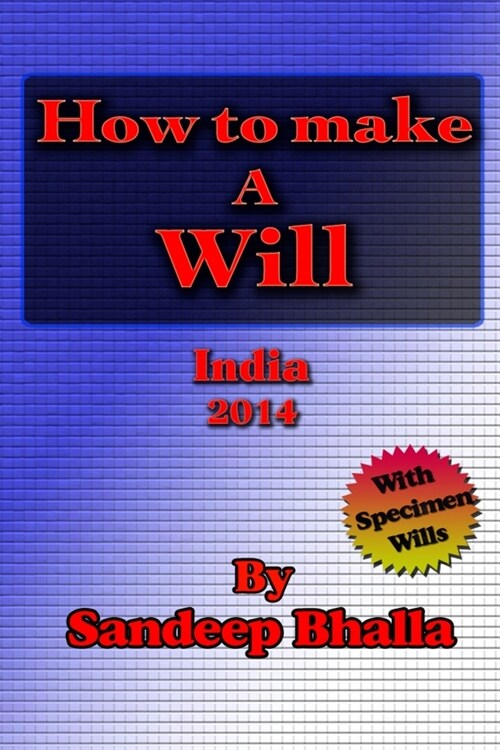 How to make a Will (Paperback)