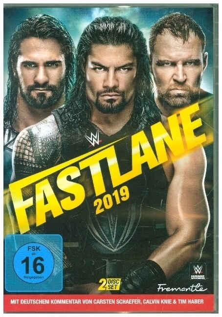 WWE - Fastlane 2019, 2 DVD (DVD Video)