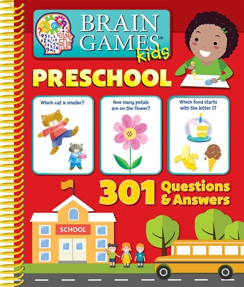 Brain Games Kids - Preschool - 301 Questions and Answers - Pi Kids (Hardcover)