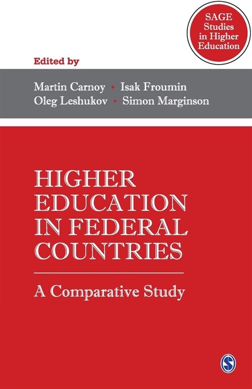 Higher Education in Federal Countries: A Comparative Study (Paperback)