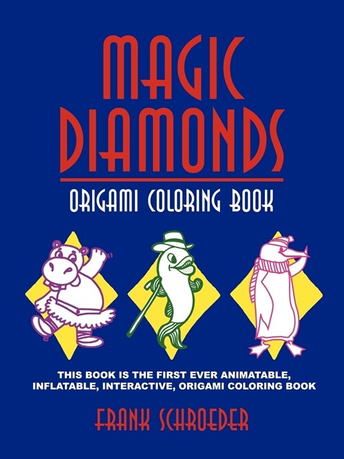 Magic Diamonds: Origami Coloring Book (Paperback)