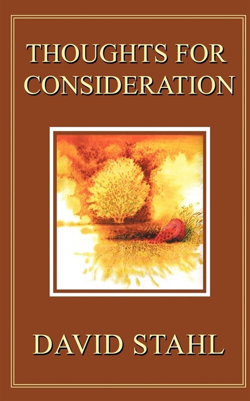 Thoughts for Consideration (Paperback)