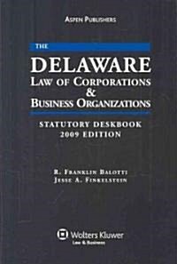 Delaware Law of Corporations and Business Organizations (Paperback, CD-ROM)