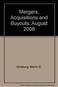 Mergers, Acquisitions and Buyouts (Paperback)
