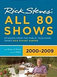 Rick Steves All 80 Shows 2000-2009 (DVD, SLP)