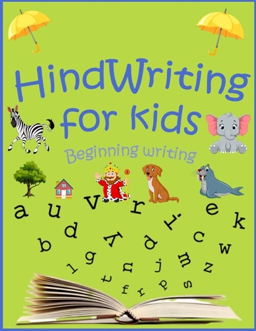 HandWriting For Kids: Bginning Writing Practice Workbook Letters and Numbers (Paperback)