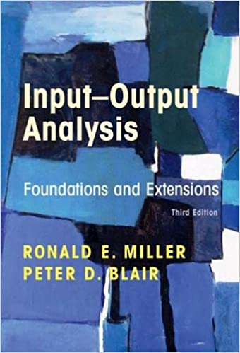 Input-Output Analysis : Foundations and Extensions (Paperback, 3 Revised edition)